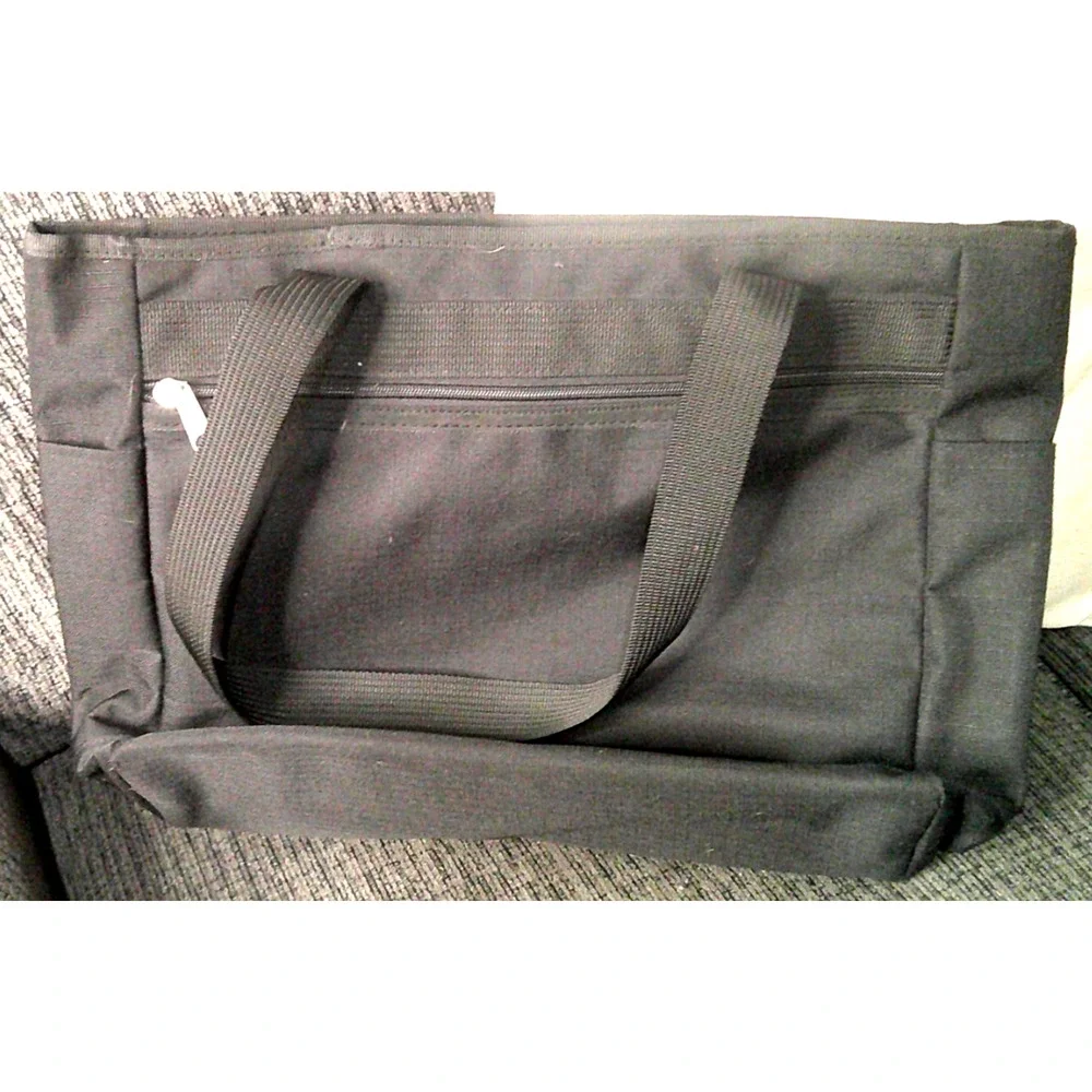 Super Bowl XXXVI Vintage Black Shoulder Travel Bag Patriots vs Rams 2002
